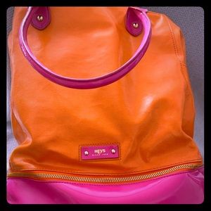 Large 14”x 10” dual compartment handbag